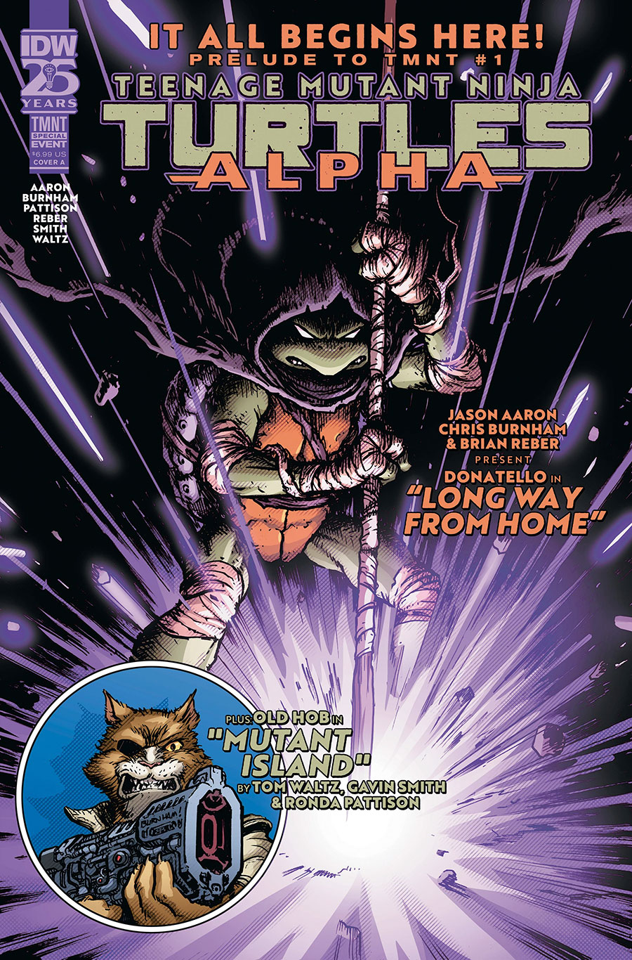 Teenage Mutant Ninja Turtles Alpha #1 (One Shot) Cover A Regular Chris Burnham Cover