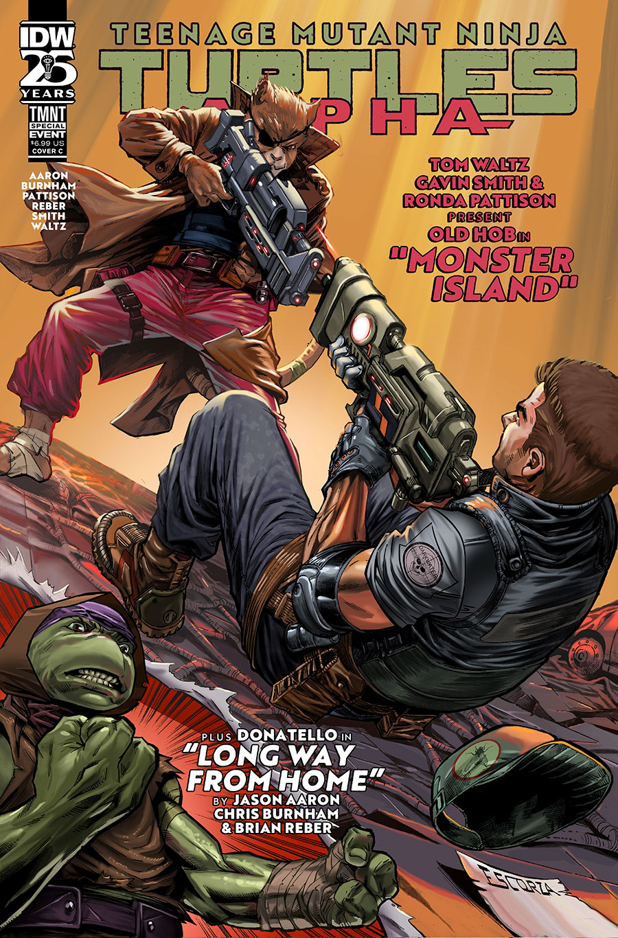 Teenage Mutant Ninja Turtles Alpha #1 (One Shot) Cover C Variant Escorza Brothers Cover