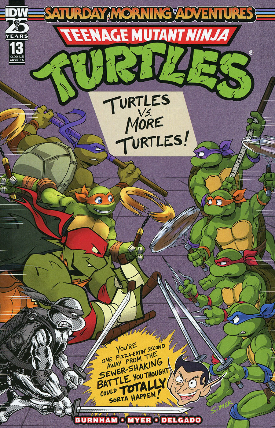 Teenage Mutant Ninja Turtles Saturday Morning Adventures Continued #13 Cover A Regular Sarah Myer Cover