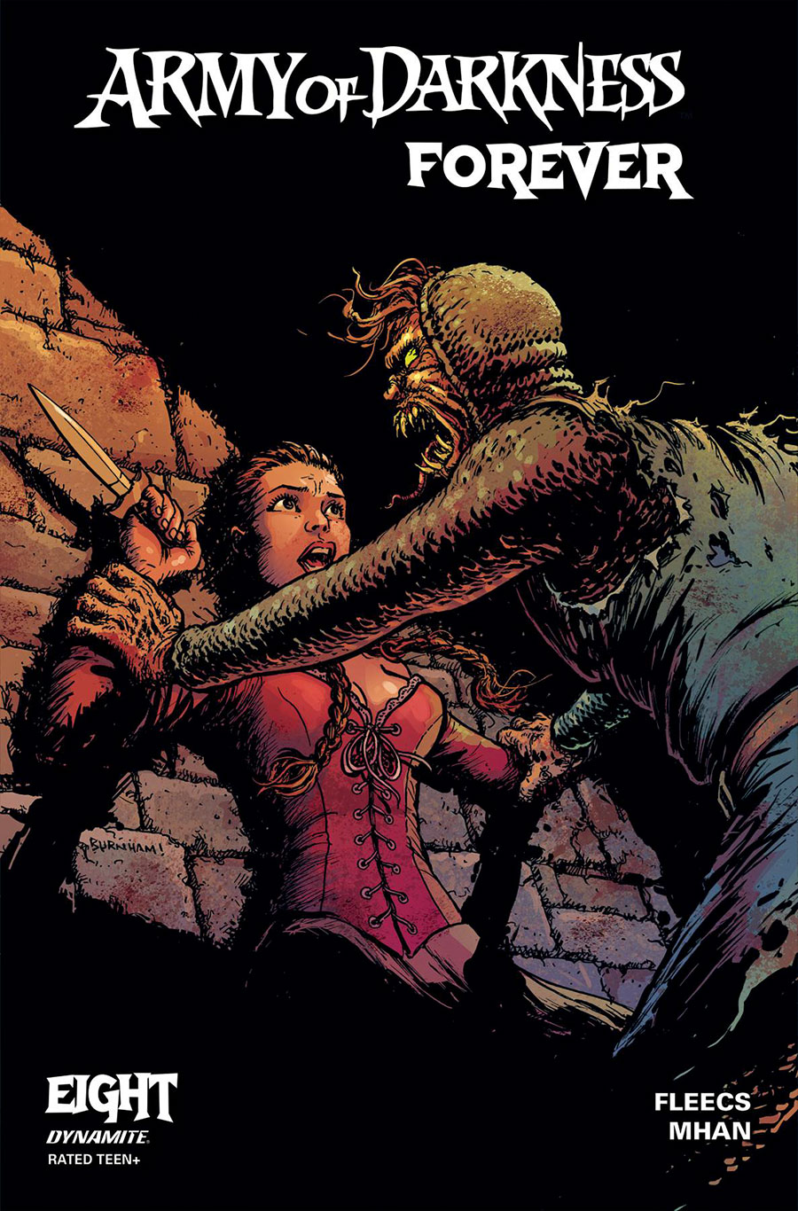 Army Of Darkness Forever #8 Cover D Variant Chris Burnham Cover