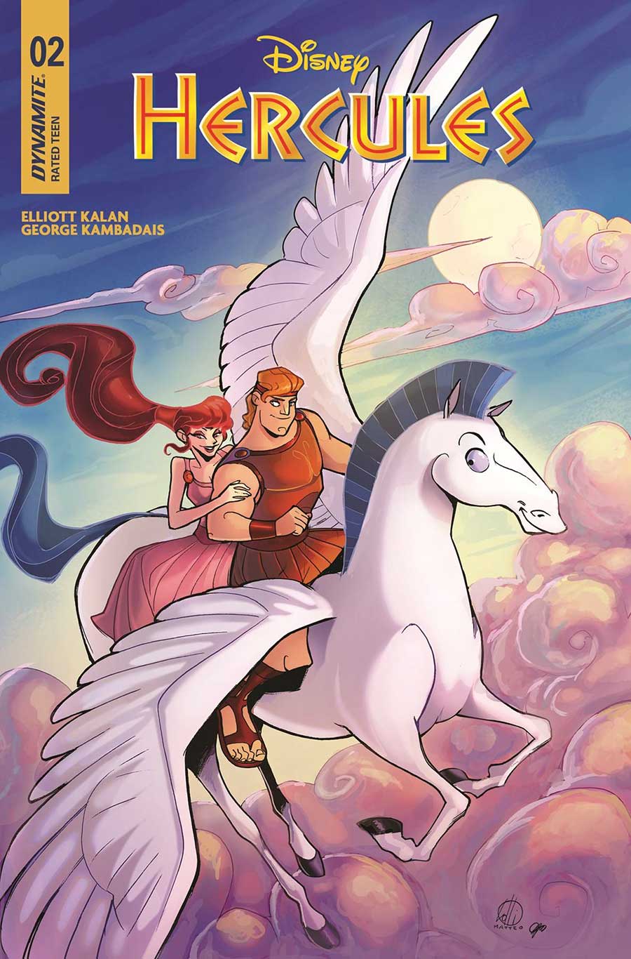 Disney Hercules #2 Cover B Variant Matteo Lolli Cover