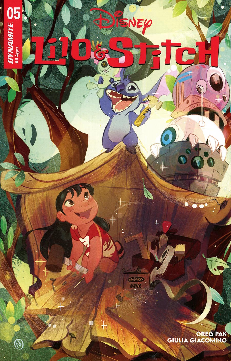 Lilo & Stitch #5 Cover A Regular Nicoletta Baldari Cover