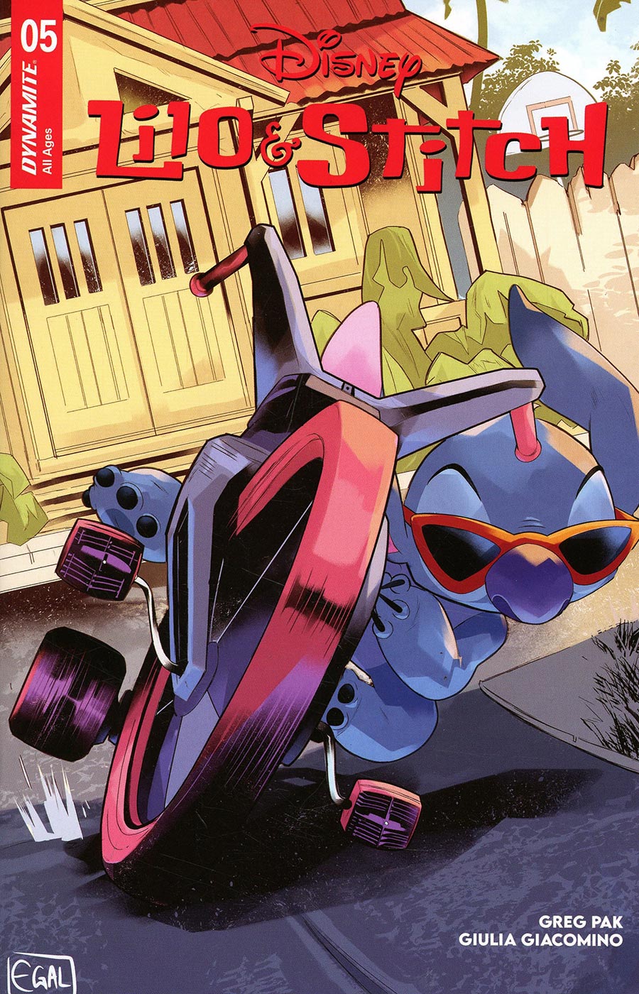Lilo & Stitch #5 Cover C Variant Edwin Galmon Cover