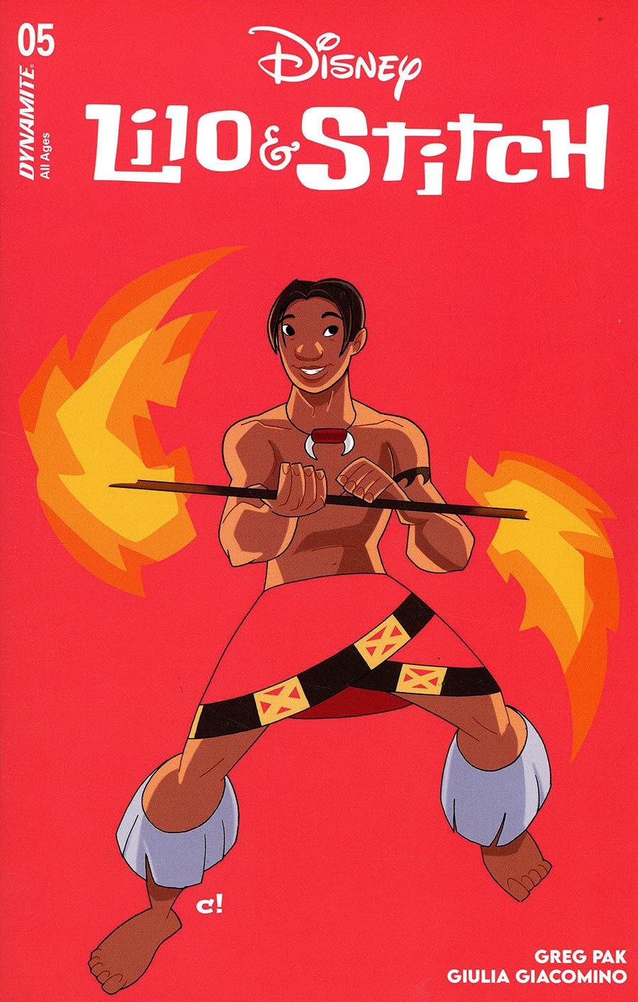 Lilo & Stitch #5 Cover D Variant Craig Rousseau Color Bleed Cover
