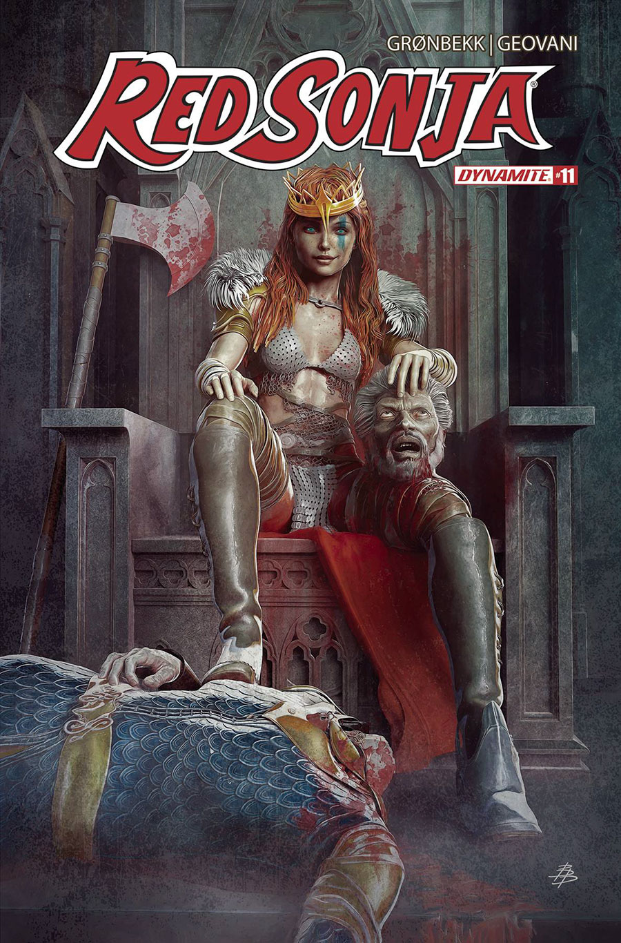 Red Sonja Vol 10 #11 Cover B Variant Bjorn Barends Cover