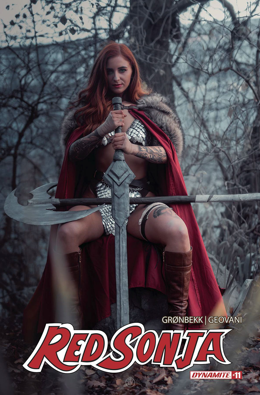 Red Sonja Vol 10 #11 Cover E Variant Amy Gregory Cosplay Photo Cover