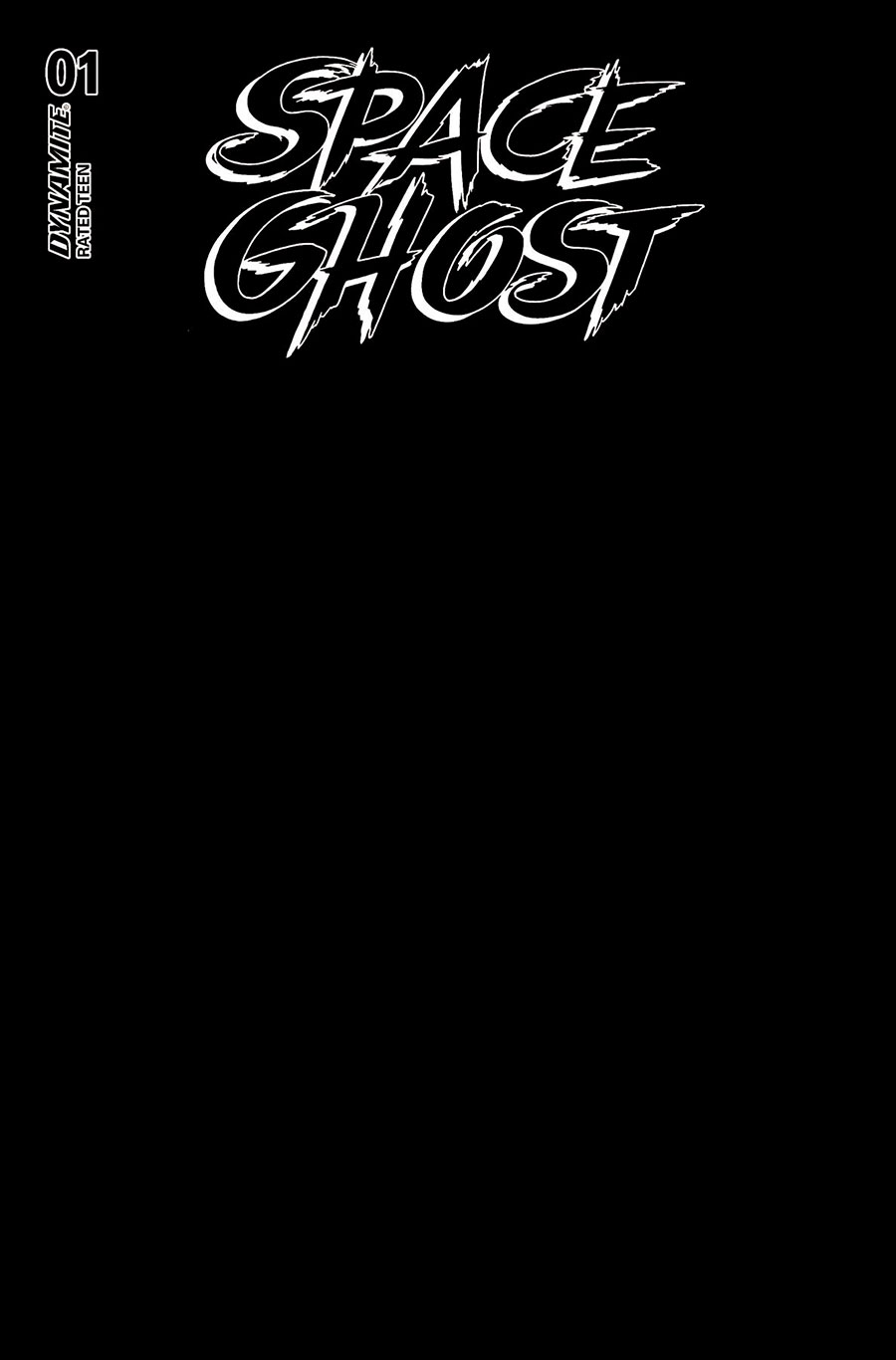 Space Ghost Vol 4 #1 Cover E Variant Black Space Authentix Cover