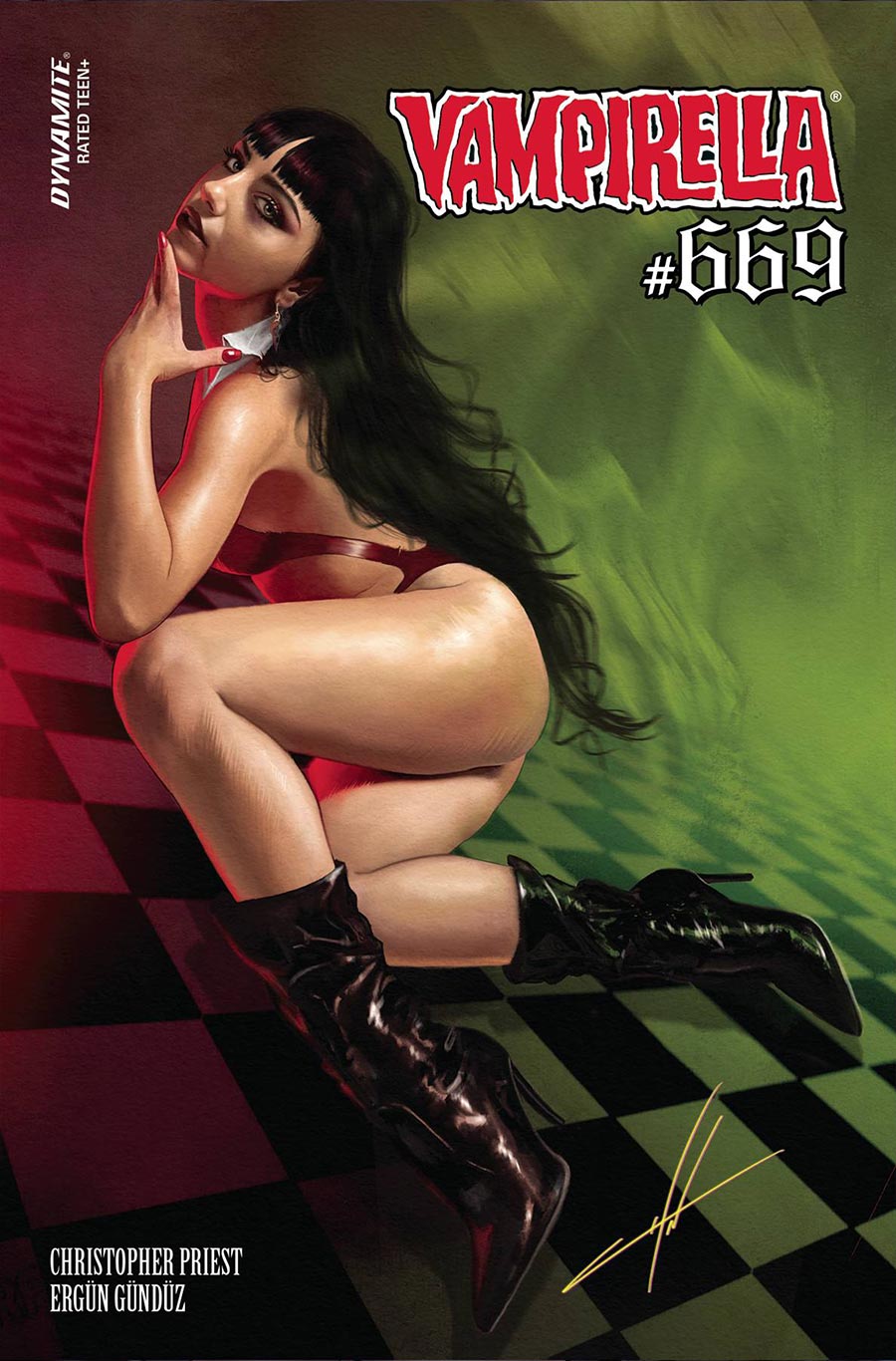 Vampirella Vol 8 #669 Cover C Variant Carla Cohen Cover