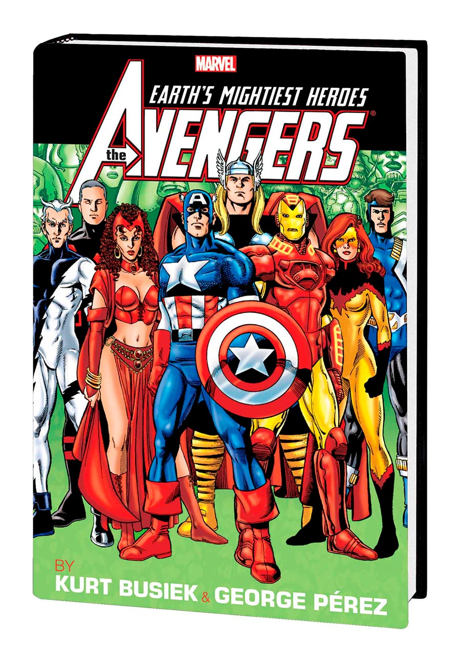 Avengers By Kurt Busiek & George Perez Omnibus Vol 2 HC Book Market Cover New Printing