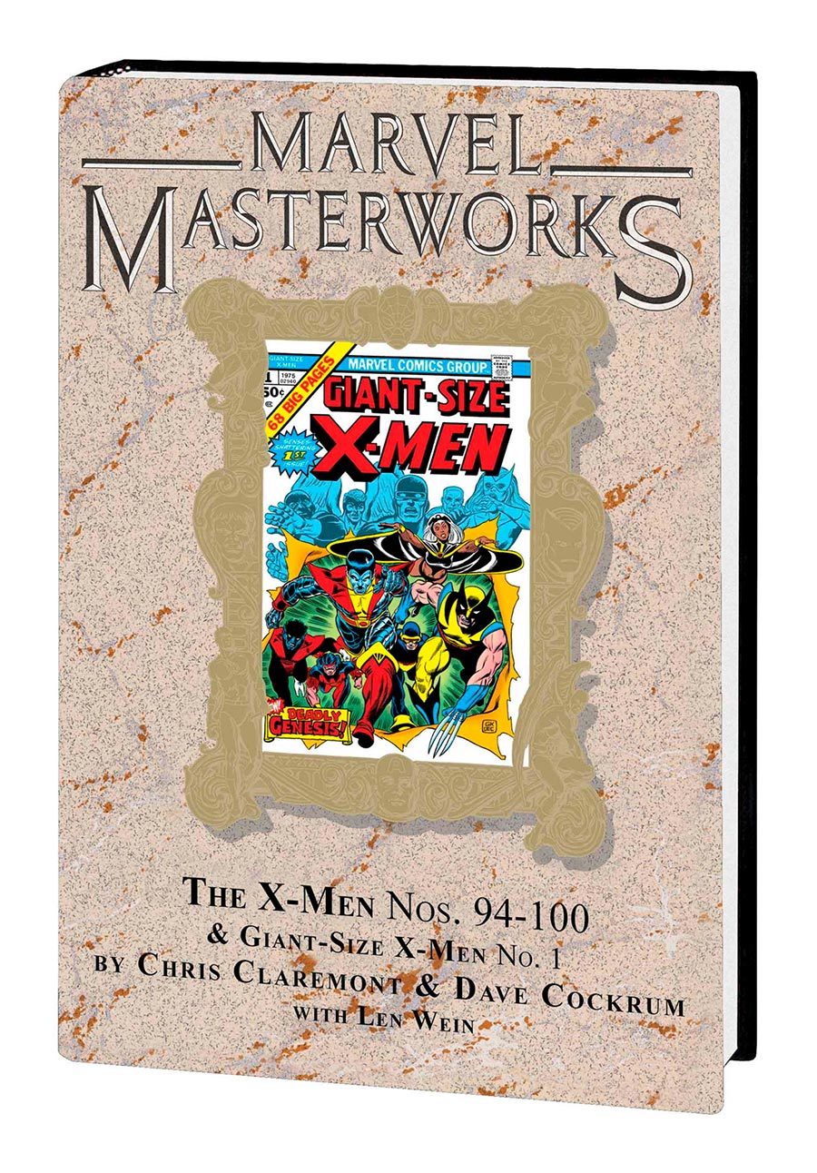 Marvel Masterworks Uncanny X-Men Vol 1 HC Variant Dust Jacket (ReMasterworks)