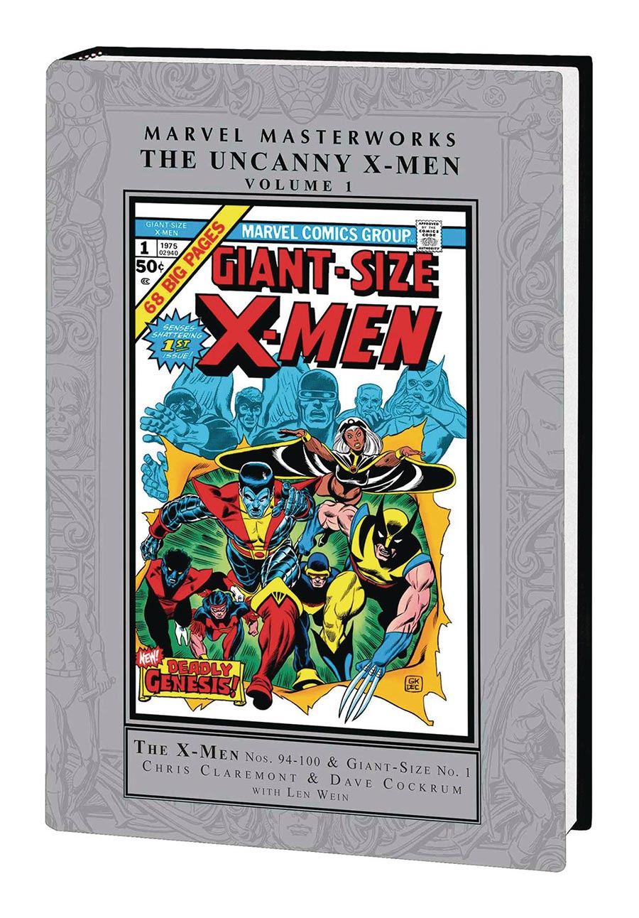 Marvel Masterworks Uncanny X-Men Vol 1 HC Variant Dust Jacket (ReMasterworks)