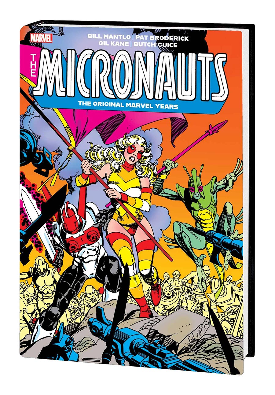 Micronauts Original Marvel Years Omnibus Vol 2 HC Direct Market Gil Kane Variant Cover
