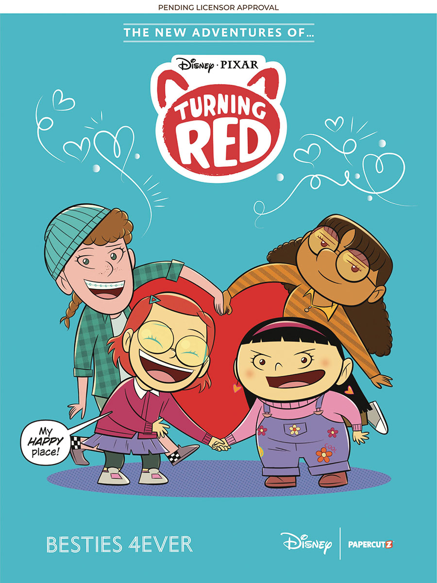 New Adventures Of Disney And Pixars Turning Red Vol 1 Besties 4ever HC