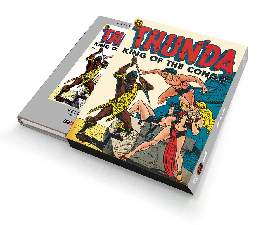 Pre-Code Classics Thunda King Of The Congo Vol 1 HC Slipcase Edition