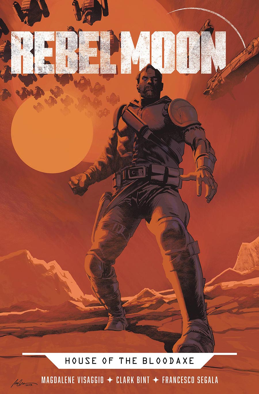 Rebel Moon House Of The Bloodaxe TP Direct Market Exclusive Rafael Albuquerque Variant Cover