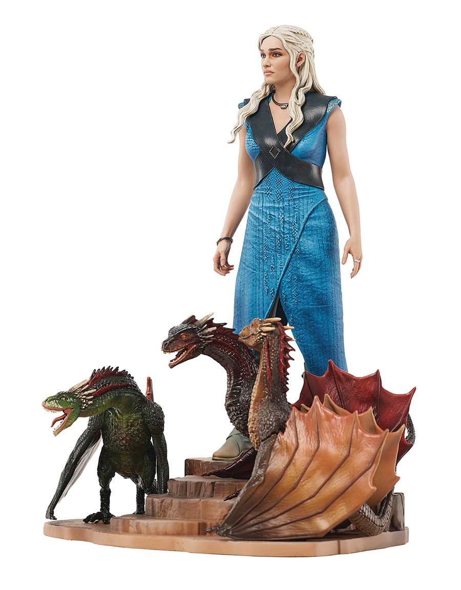 Game Of Thrones Gallery Diorama Daenerys Targaryen Deluxe PVC Statue