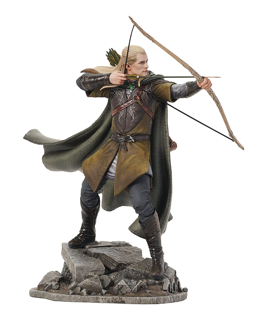 Lord Of The Rings Gallery Diorama Legolas Deluxe PVC Statue