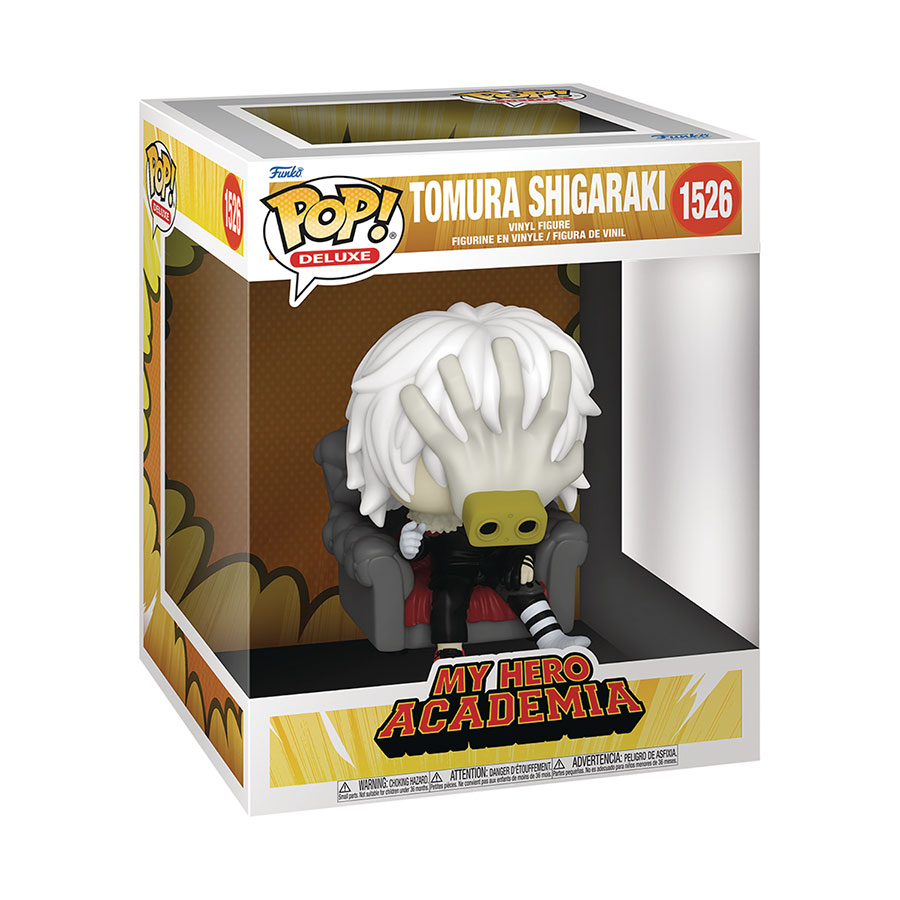 POP Deluxe My Hero Academia Shigaraki In Chair Vinyl Figure