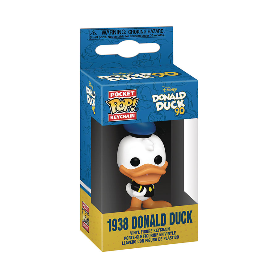 POP Keychain Donald Duck 90th Anniversary - 1938 Donald Duck