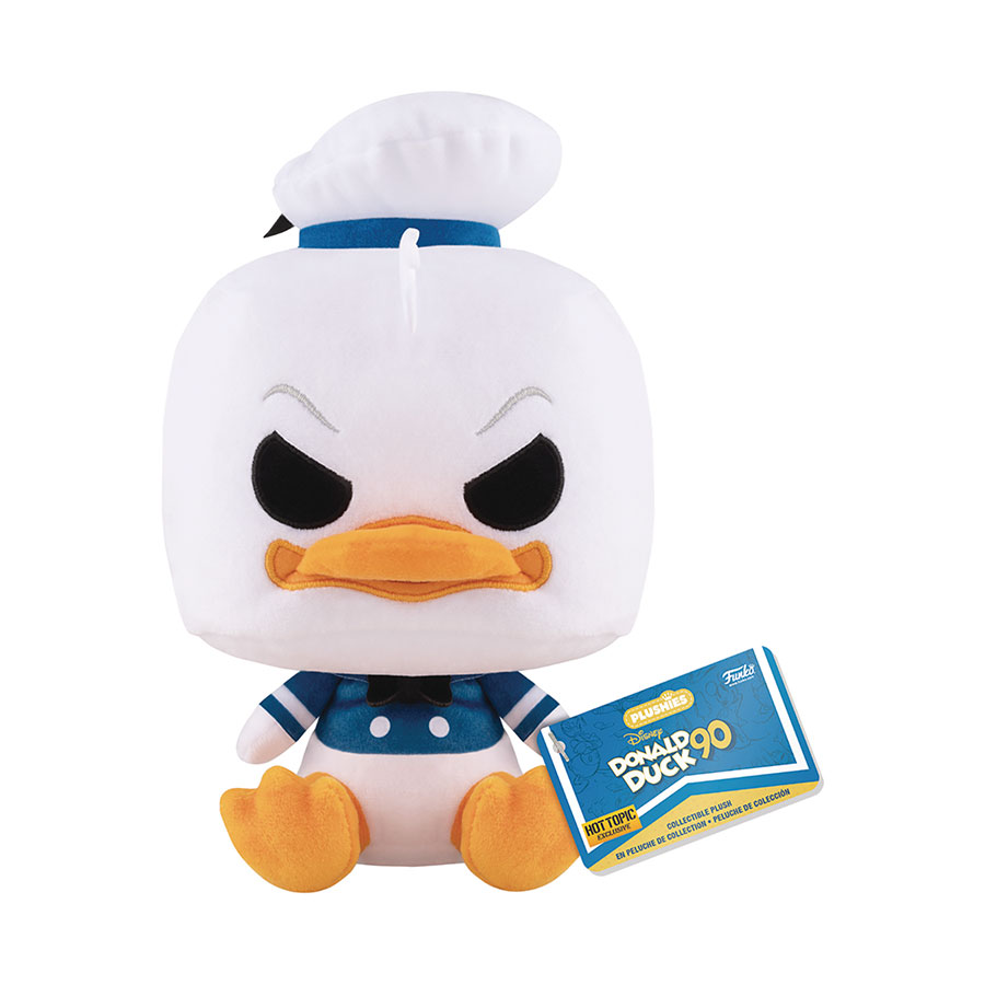 POP Plush Donald Duck 90th Anniversary 7-Inch Plush - Angry Donald Duck