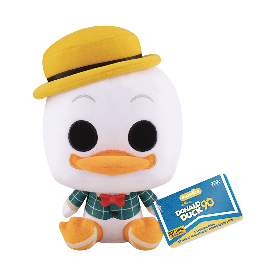 POP Plush Donald Duck 90th Anniversary 7-Inch Plush - Dapper Donald Duck