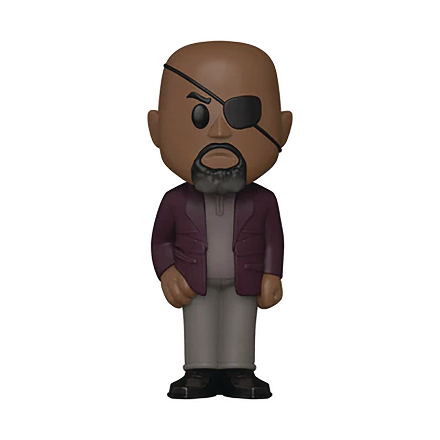 Vinyl Soda The Marvels Nick Fury Vinyl Figure