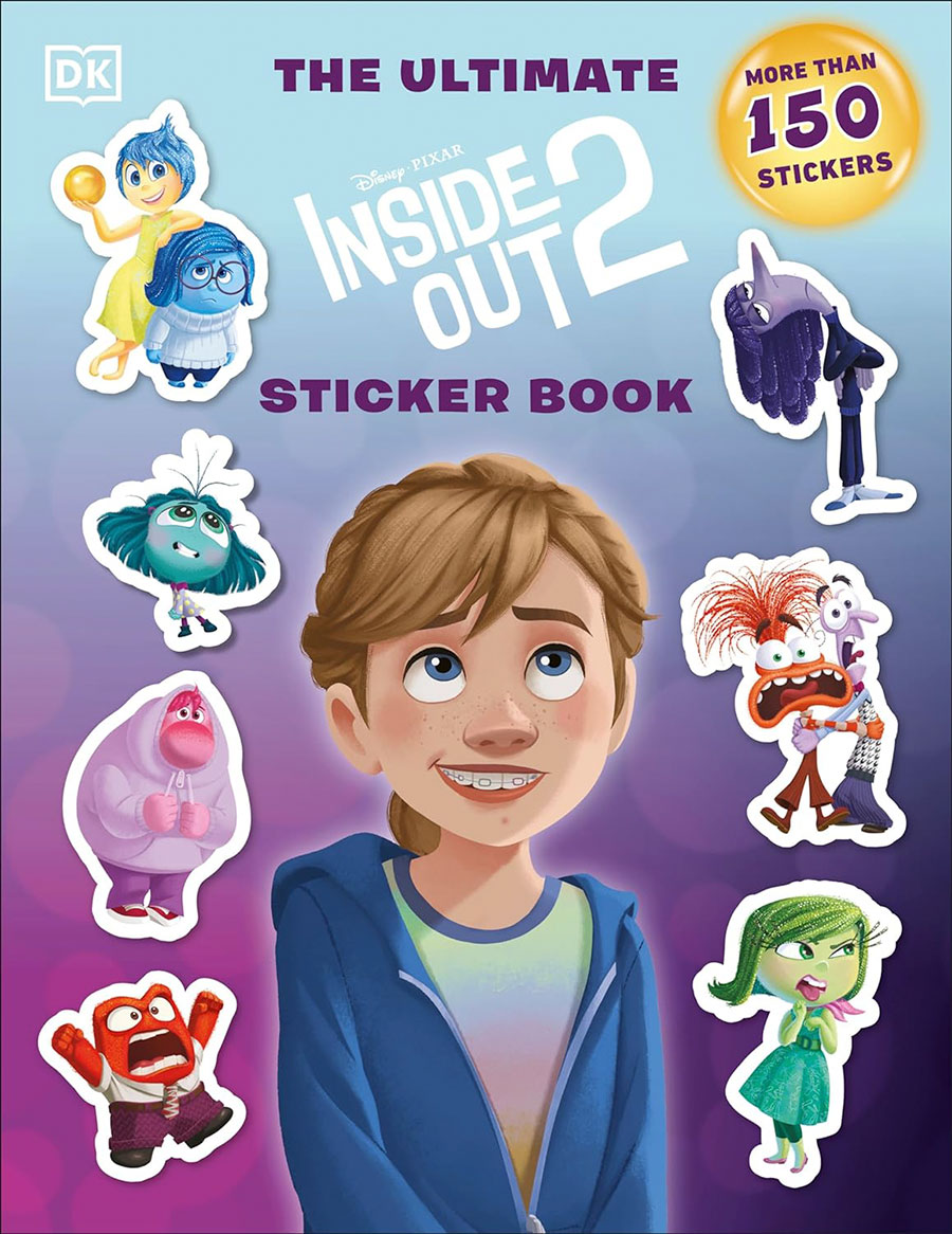 Disney Pixar Inside Out 2 Sticker Book SC