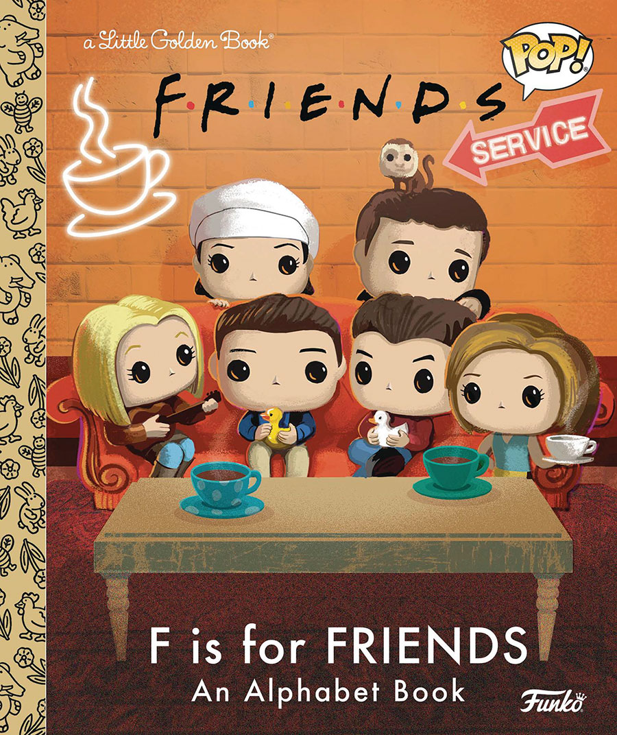 Funko POP F Is For Friends Little Golden Book HC