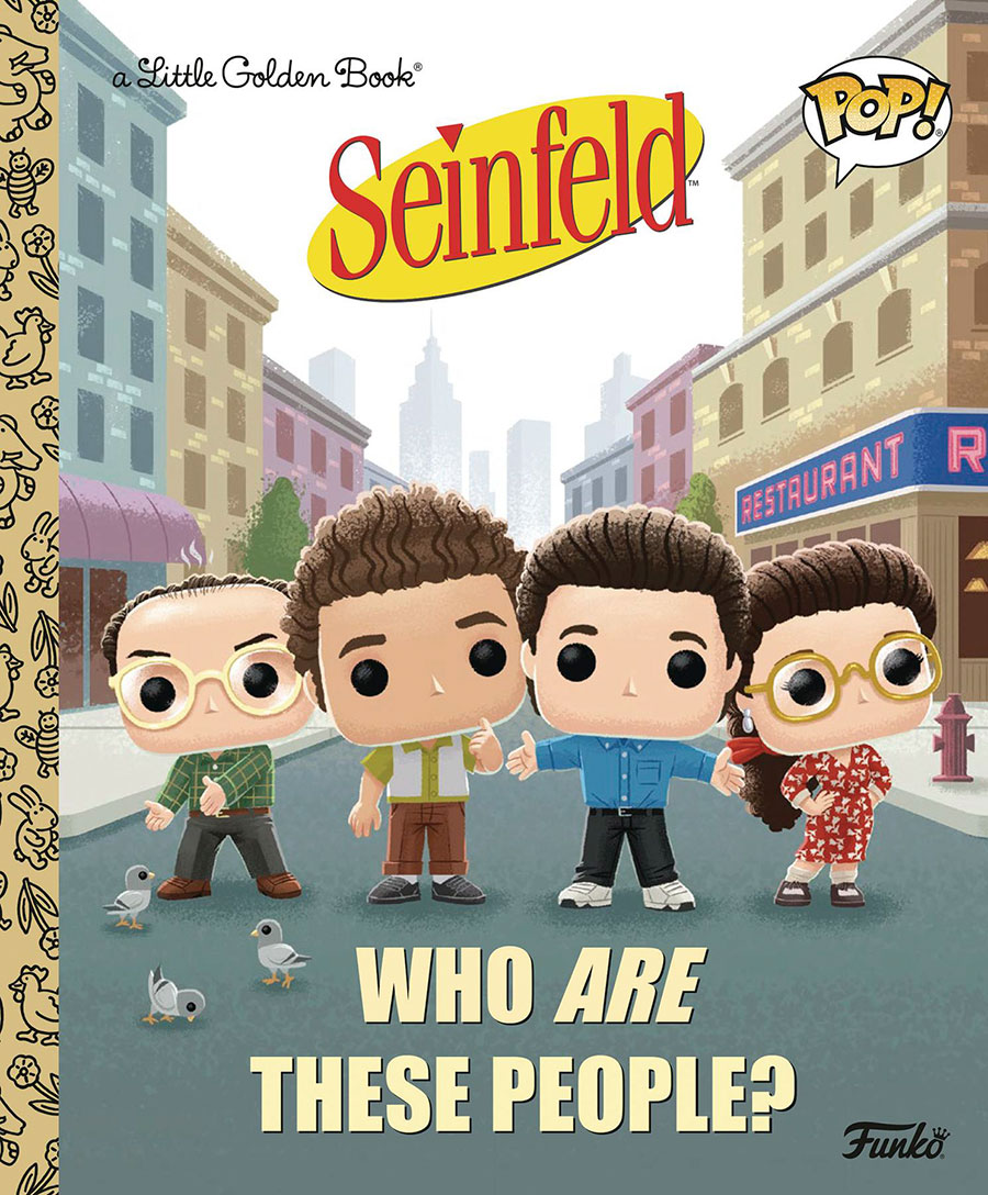 Funko POP Seinfeld Who Are These People Little Golden Book HC