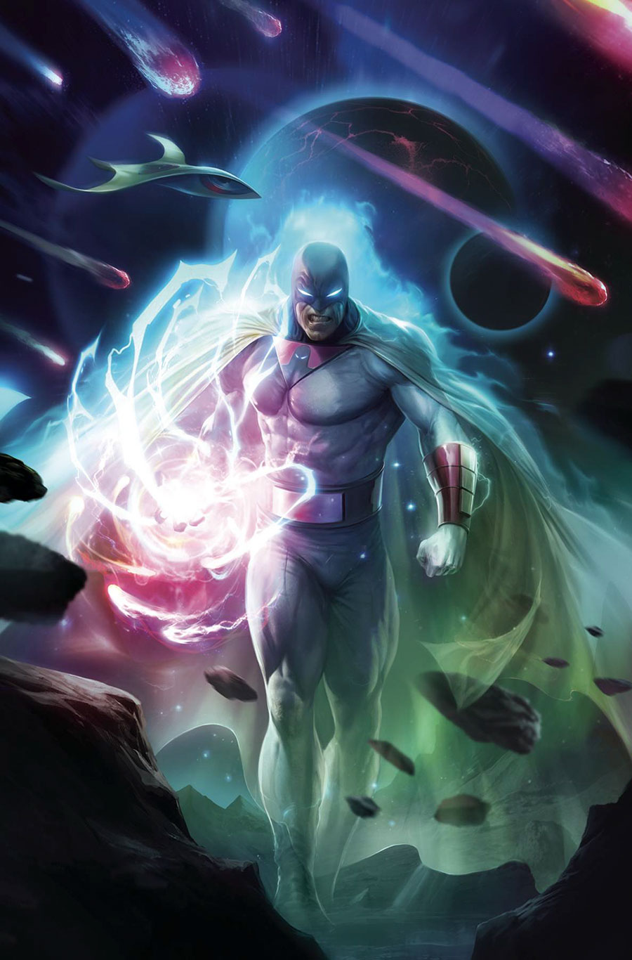 Space Ghost Vol 4 #1 Cover T Incentive Francesco Mattina Virgin Cover