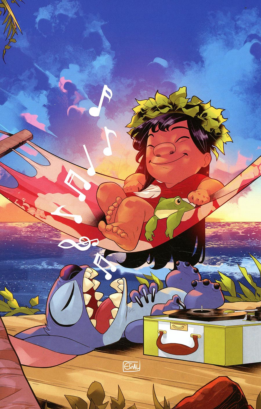 Lilo & Stitch #5 Cover G Incentive Trish Forstner Virgin Cover