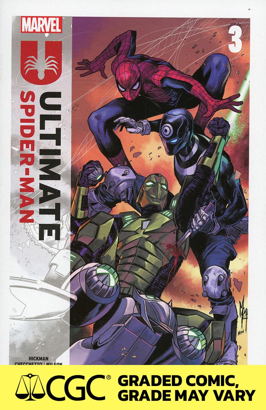 Ultimate Spider-Man Vol 2 #3 Cover J DF CGC Graded