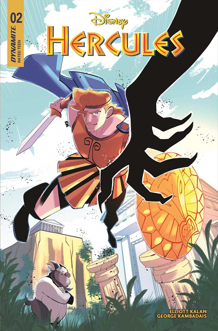 Disney Hercules #2 Cover E Variant George Kambadais Foil Cover