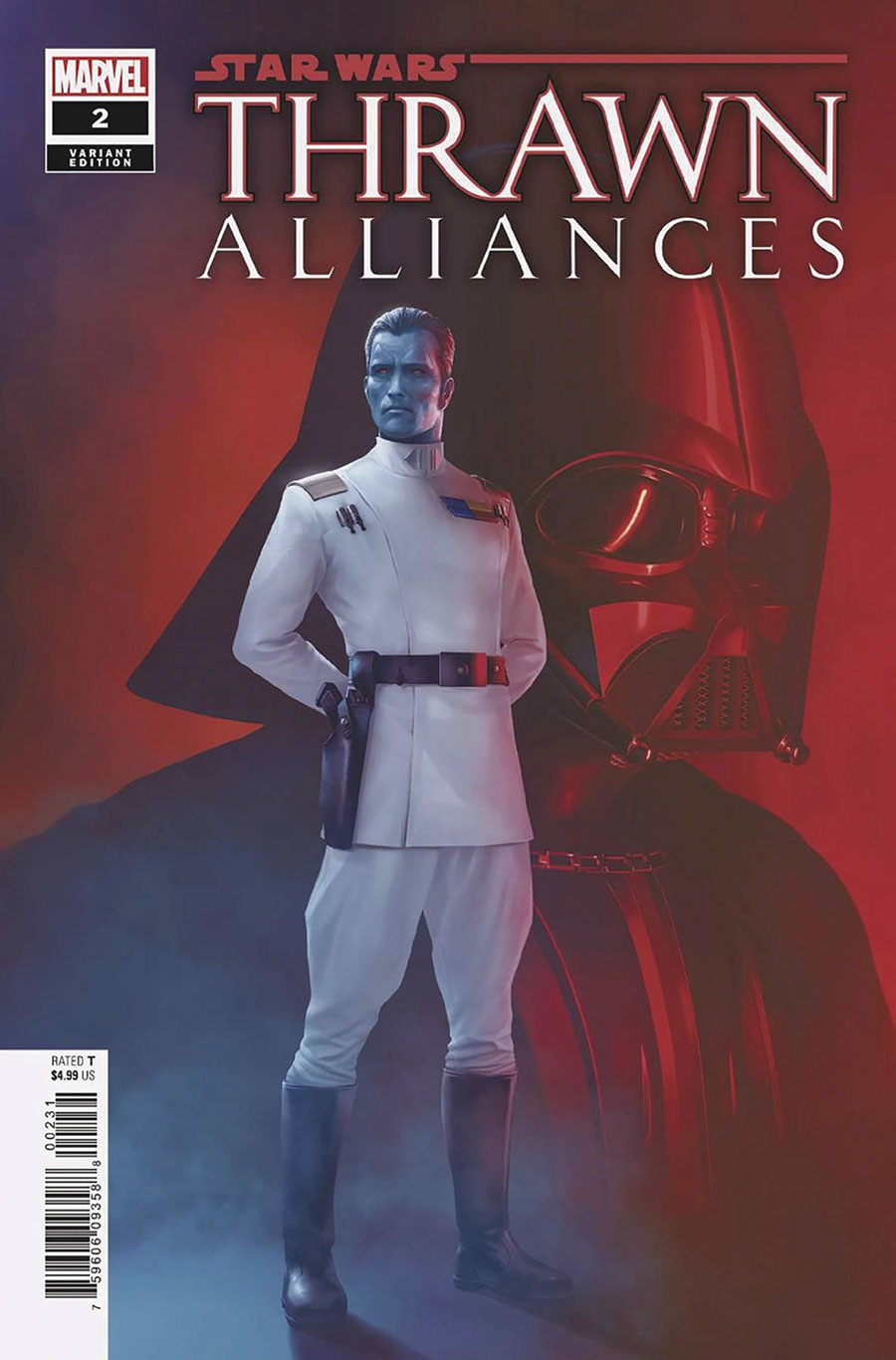 Star Wars Thrawn Alliances #2 Cover F DF Gold Signature Series Signed By Rahzzah