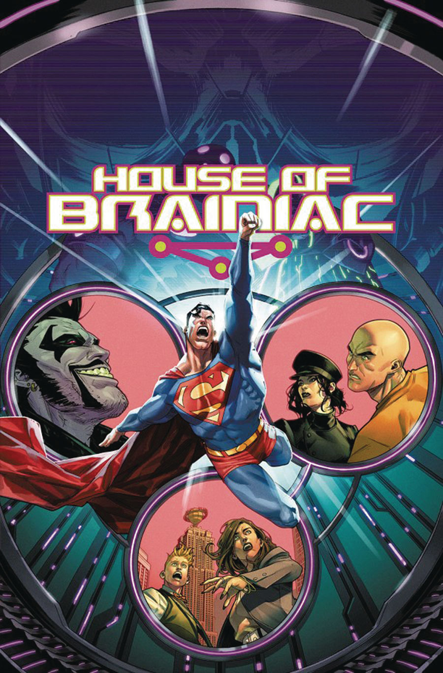 Superman House Of Brainiac Special #1 (One Shot) Cover C DF Signed By Joshua Williamson (House Of Brainiac Part 2.5)