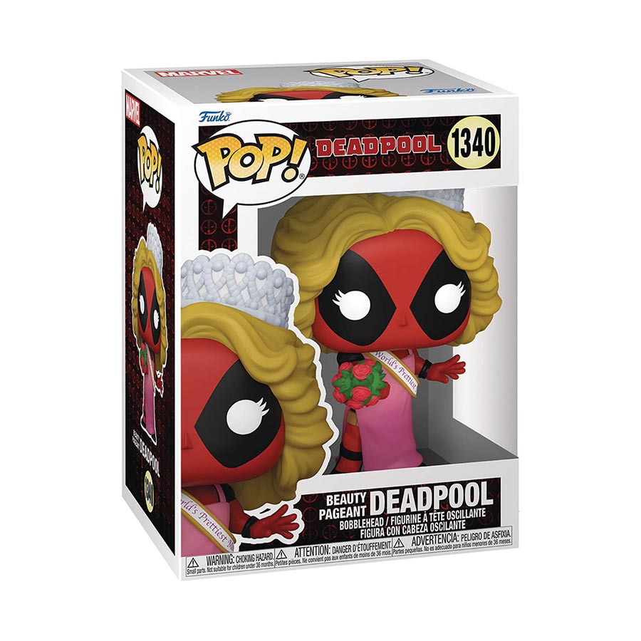 POP Marvel Deadpool Beauty Pageant Deadpool Vinyl Figure