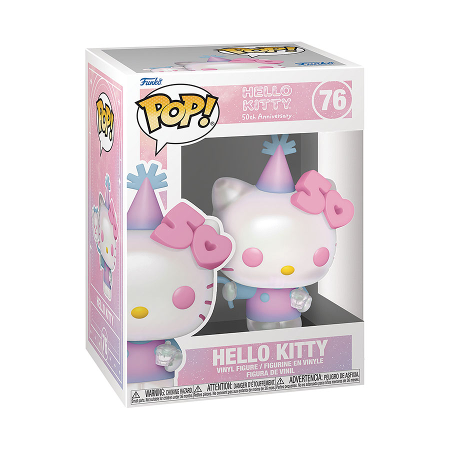 POP Sanrio Hello Kitty 50th Anniversary Hello Kitty With Balloons Vinyl Figure