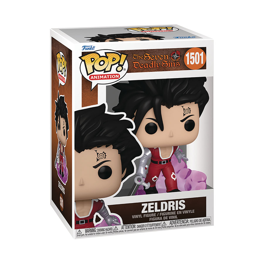 POP Animation Seven Deadly Sins Zeldris Vinyl Figure