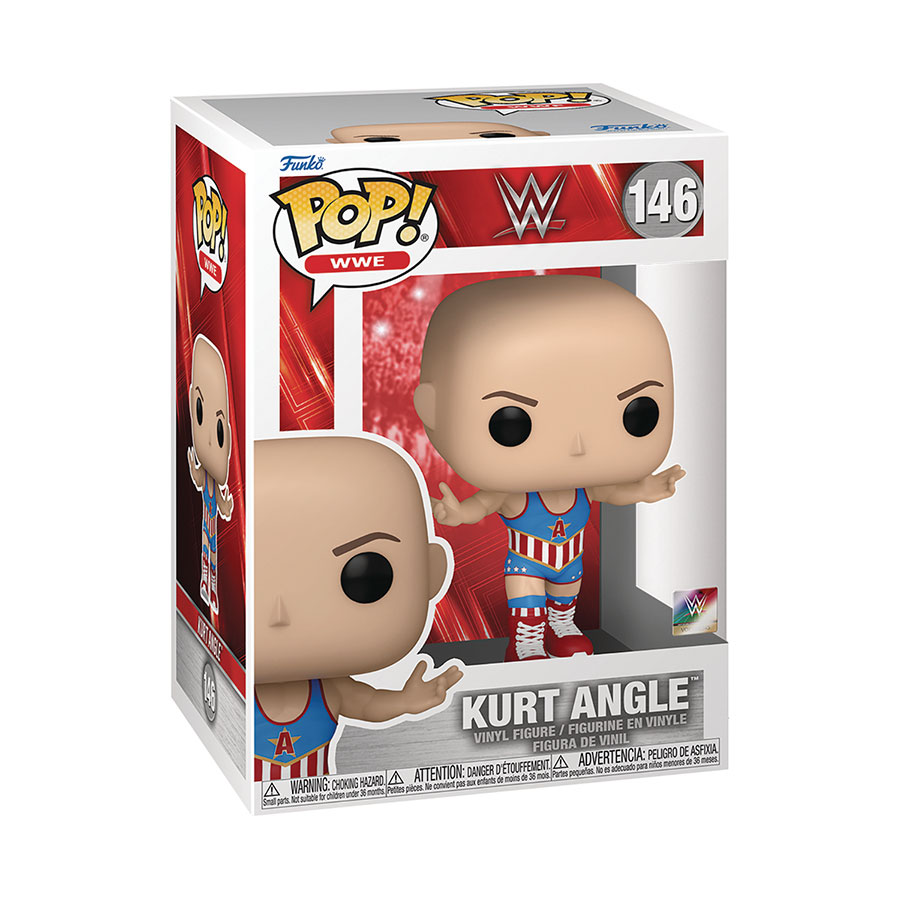 POP WWE Kurt Angle Vinyl Figure