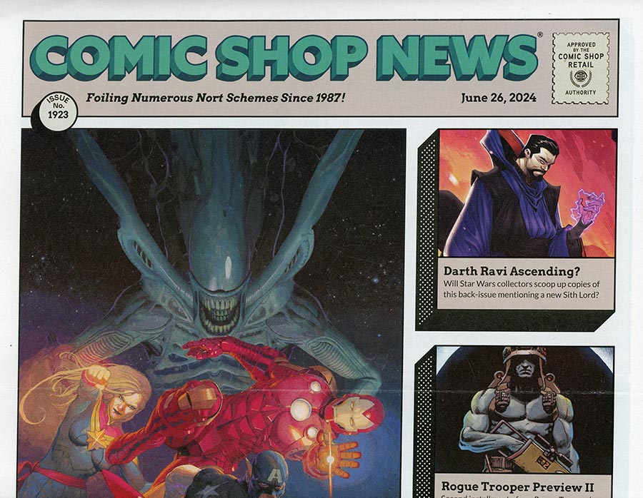 Comic Shop News #1923 - FREE - Limit 1 Per Customer