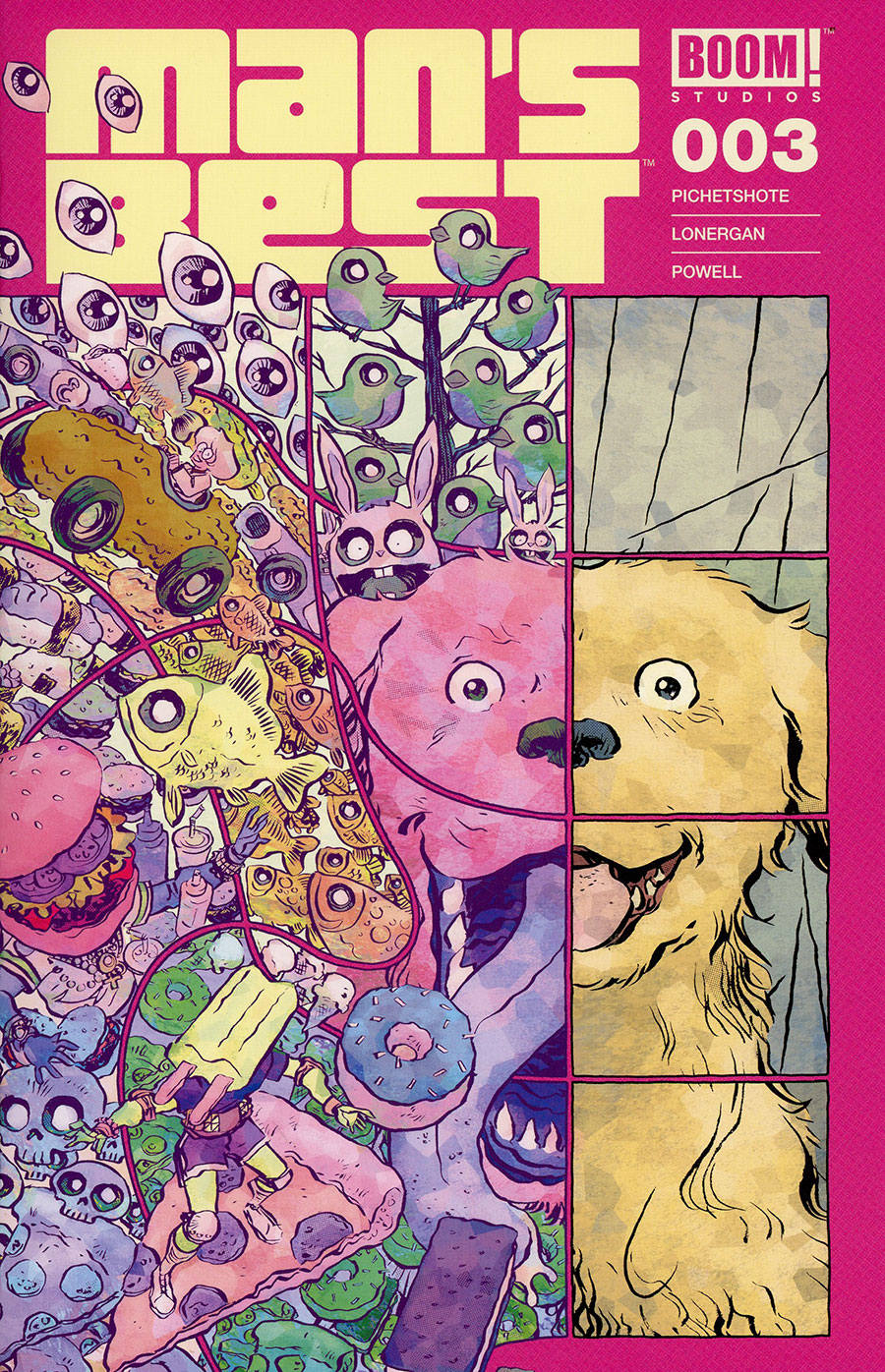 Mans Best #3 Cover E Incentive Jesse Lonergan Variant Cover