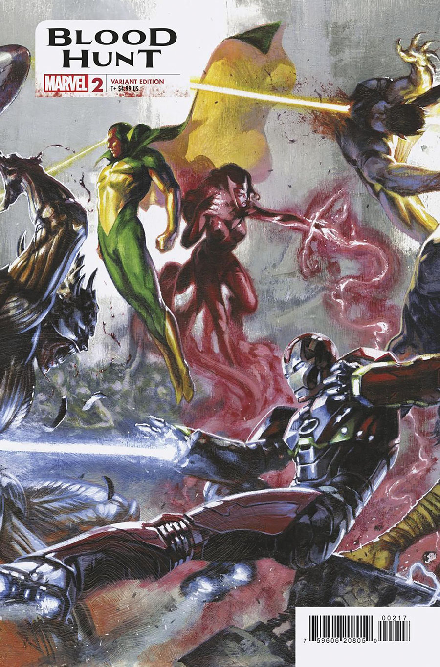 Blood Hunt #2 Cover E Incentive Gabriele Dell Otto Connecting Variant Cover