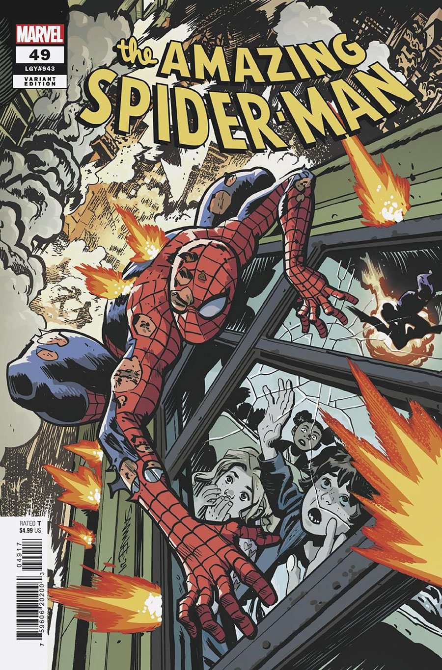 Amazing Spider-Man Vol 6 #49 Cover D Incentive Chris Samnee Variant Cover (Blood Hunt Tie-In)