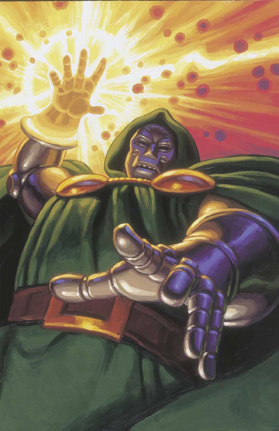Doom (One Shot) #1 Cover F Incentive Greg Hildebrandt & Tim Hildebrandt Marvel Masterpieces III Doctor Doom Virgin Cover