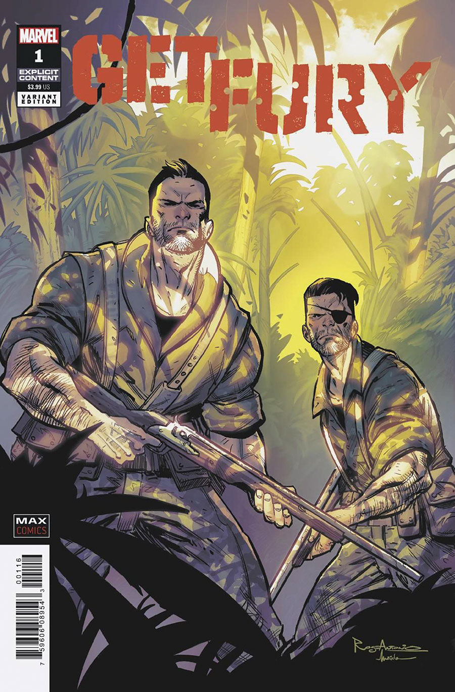 Get Fury #1 Cover D Incentive Roge Antonio Variant Cover