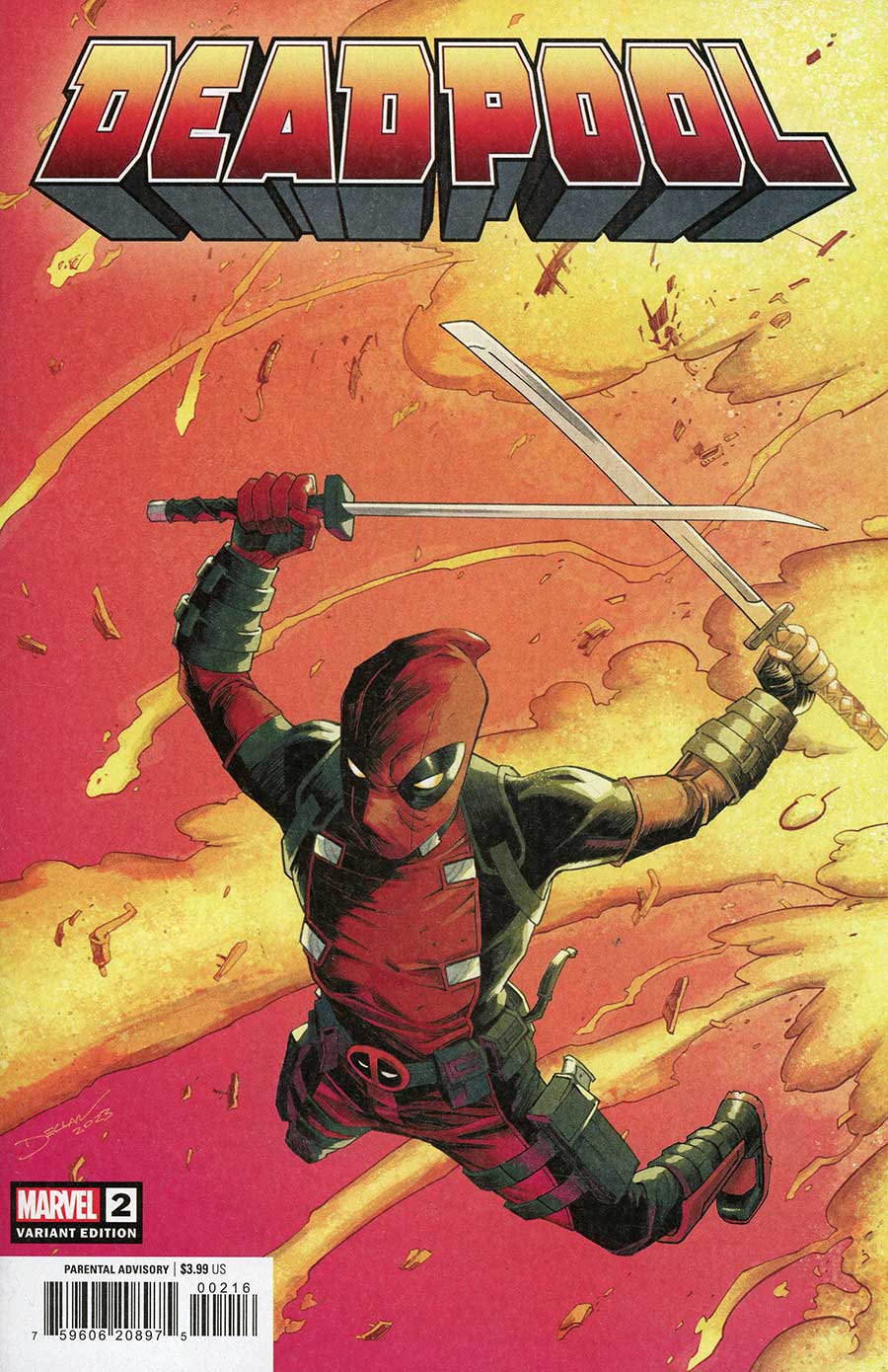 Deadpool Vol 9 #2 Cover G Incentive Declan Shalvey Variant Cover