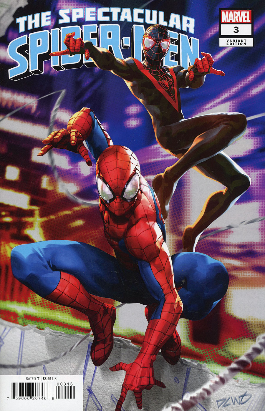 Spectacular Spider-Men #3 Cover D Incentive Derrick Chew Variant Cover