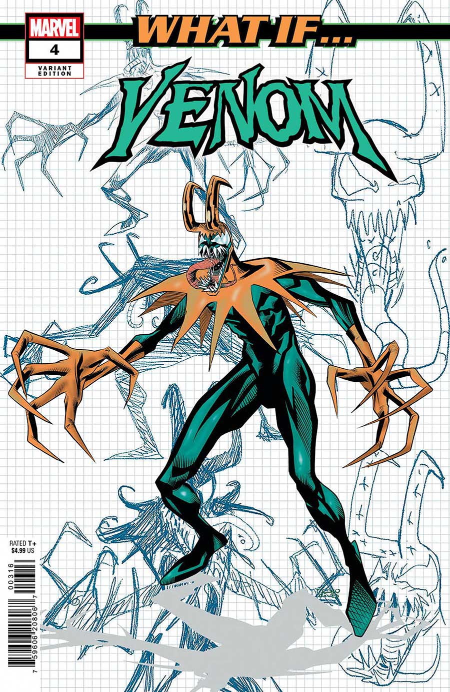 What If Venom #4 Cover C Incentive Diogenes Neves Design Variant Cover