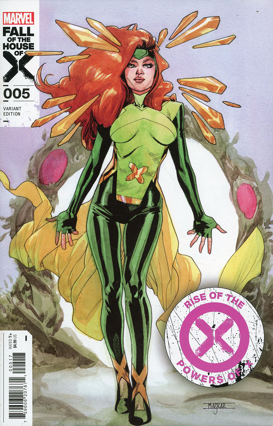 Rise Of The Powers Of X #5 Cover E Incentive Mahmud Asrar Variant Cover
