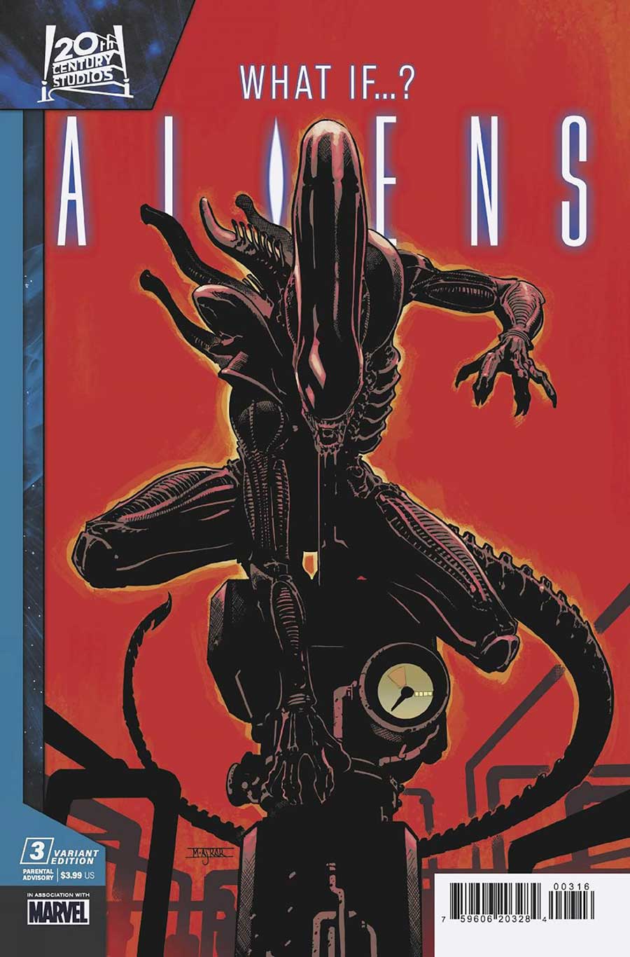 Aliens What If #3 Cover C Incentive Mahmud Asrar Variant Cover